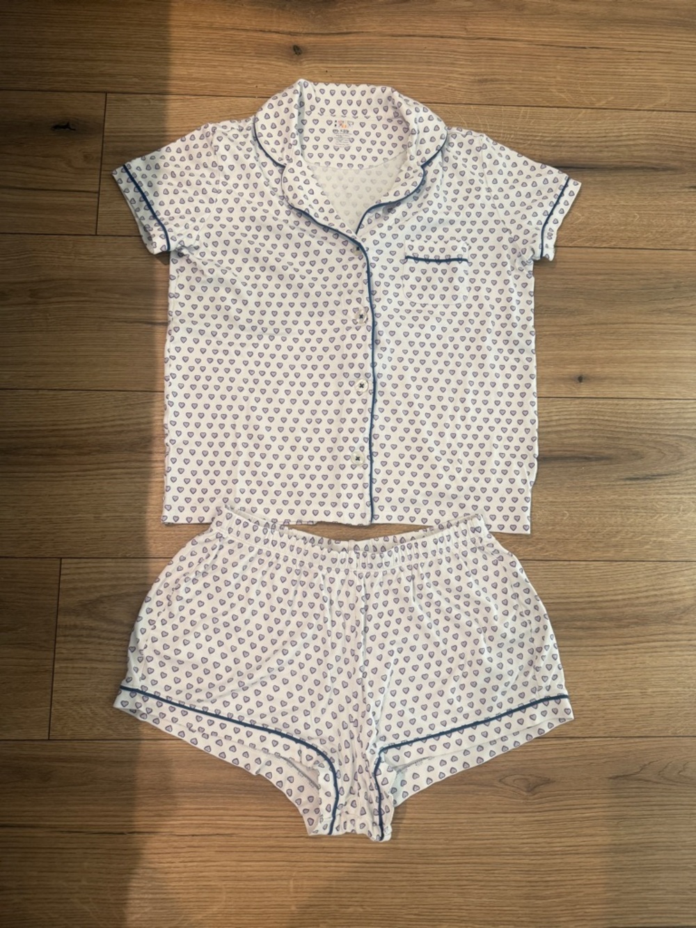 Roller Rabbit Hearts Polo Pajamas